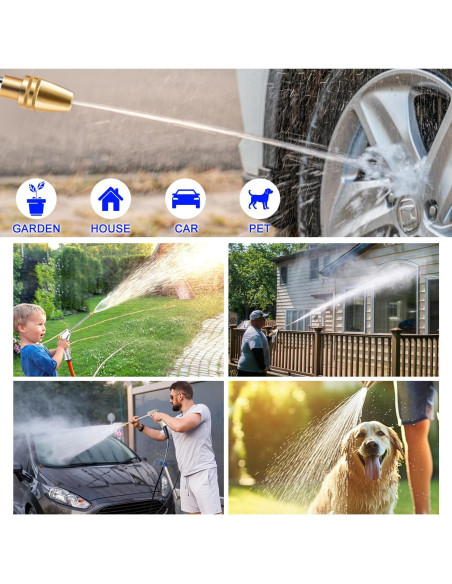 Boquilla de Manguera Ustope GN-02 Metal 2 Puertos 29x13cm Boquilla de Manguera Ustope GN-02 Metal 2 Puertos 29x13cm