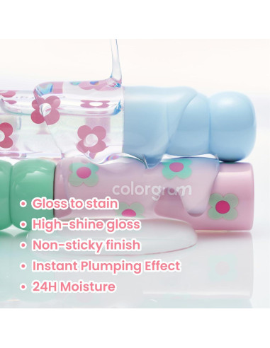 COLORGRAM Tinte de Labios 14 Lychee Sulky Brillo Hidratante