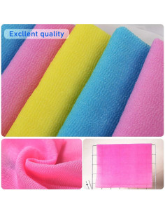 Paño Exfoliante ARCH&M para Cuerpo 3 Piezas 90x30 cm 2