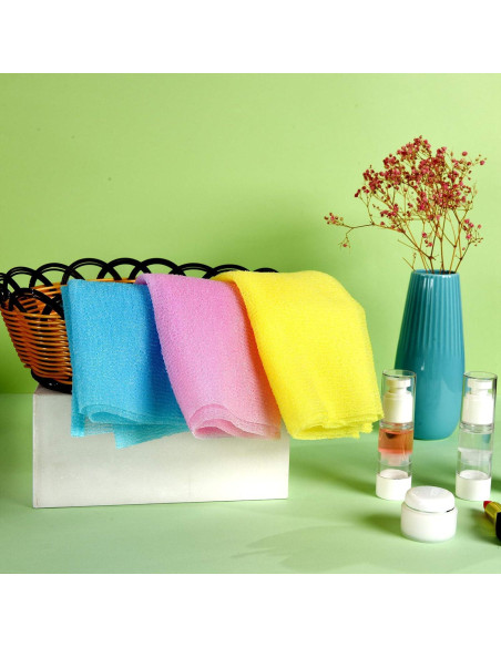 Paño Exfoliante ARCH&M para Cuerpo 3 Piezas 90x30 cm