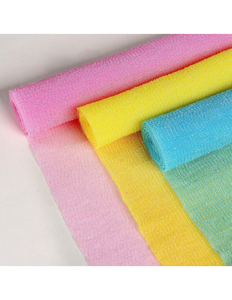 Paño Exfoliante ARCH&M para Cuerpo 3 Piezas 90x30 cm