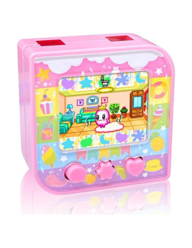 Juguete Interactivo FINGEREVO Mascota Electrónica Rosa