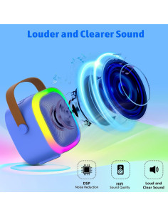 Máquina de Karaoke Zicor Portátil con Micrófono Inalámbrico 2