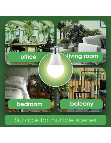 Bombillas LED de Crecimiento Briignite A19 11W Espectro Completo