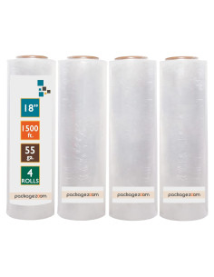 Envoltura Estirable PackageZoom 4 Rollos 45 cm x 457 m