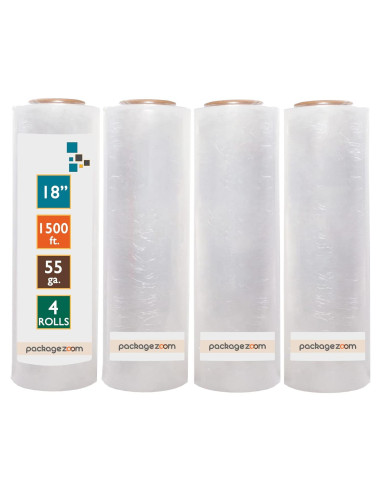 Envoltura Estirable PackageZoom 4 Rollos 45 cm x 457 m