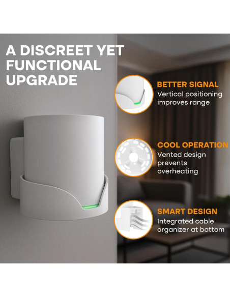 Soporte de pared Bangcheer para TP-Link Deco X20 X60 X50 X55
