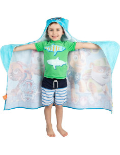 Toalla con Capucha Franco Paw Patrol 61x127 cm Multicolor 2