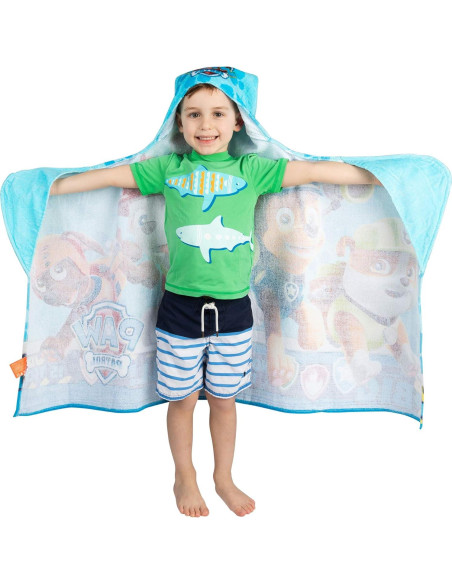 Toalla con Capucha Franco Paw Patrol 61x127 cm Multicolor