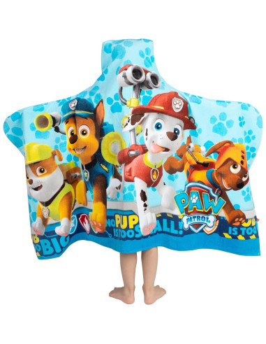 Toalla con Capucha Franco Paw Patrol 61x127 cm Multicolor