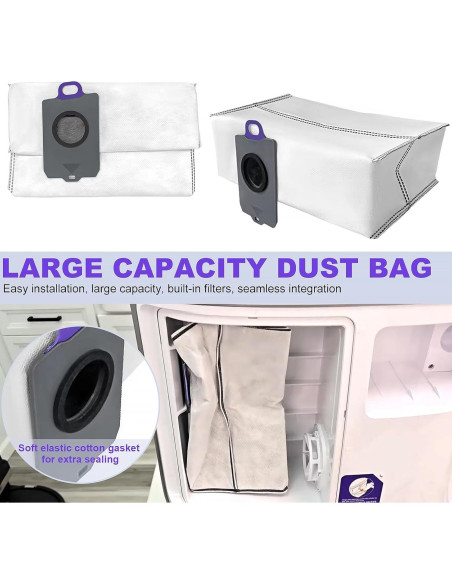 Accesorios Narwal Freo Z Ultra - 2 Cepillos, 6 Filtros HEPA