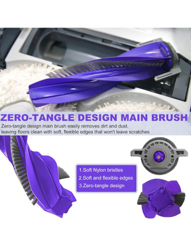 Accesorios Narwal Freo Z Ultra - 2 Cepillos, 6 Filtros HEPA