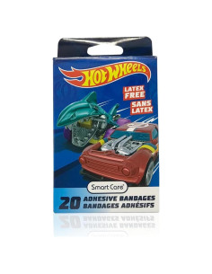 Curitas Adhesivas Hot Wheels 20 Unidades Smart Care