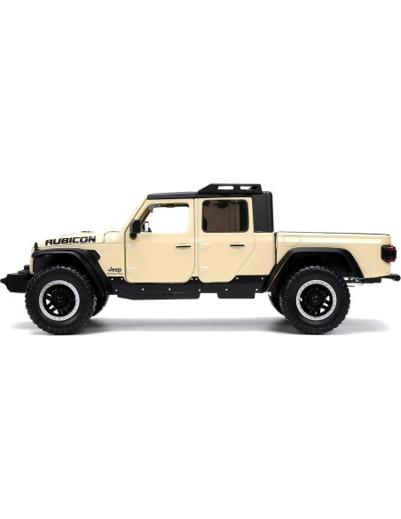 Juguete Jada Toys Jeep Gladiator 1:24 Beige Detalles Realistas Juguete Jada Toys Jeep Gladiator 1:24 Beige Detalles Realistas