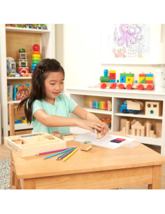 Juego de Sellos de Madera Princesas Disney Melissa & Doug 2