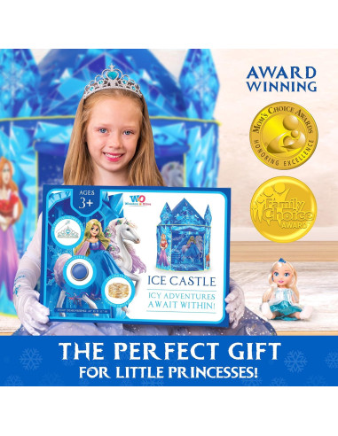 Carpa Congelada W&O para Niñas 129x101 cm con Sonido y LED