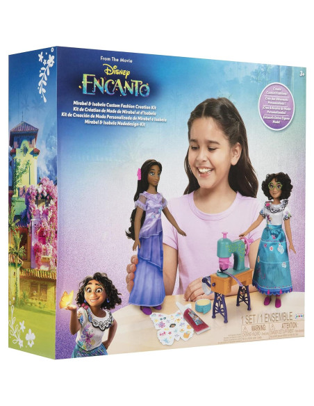 Kit de Creación de Moda Personalizada Disney Encanto Mirabel e Isabela
