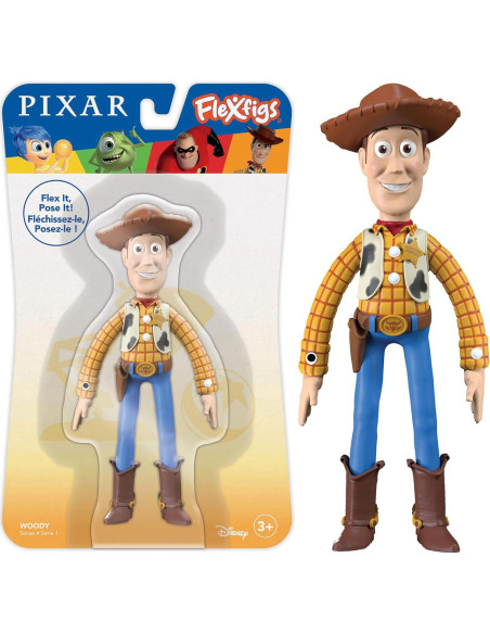 Figuras de Acción TCG Toys FleXfigs Woody y Mr. Increíble - 2 Piezas