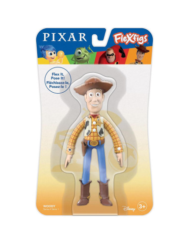 Figuras de Acción TCG Toys FleXfigs Woody y Mr. Increíble - 2 Piezas