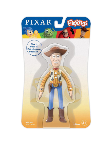 Figuras de Acción TCG Toys FleXfigs Woody y Mr. Increíble - 2 Piezas