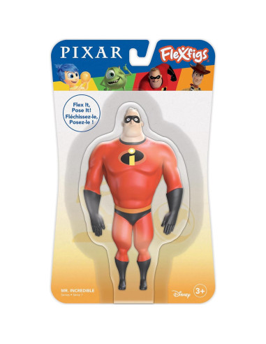 Figuras de Acción TCG Toys FleXfigs Woody y Mr. Increíble - 2 Piezas