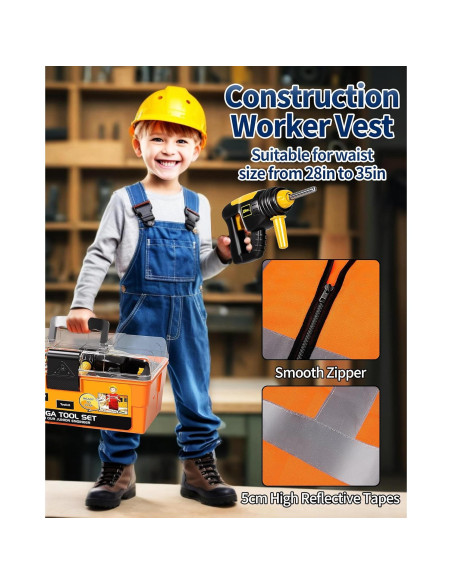 Juego de herramientas Deejoy con taladro y 45 piezas