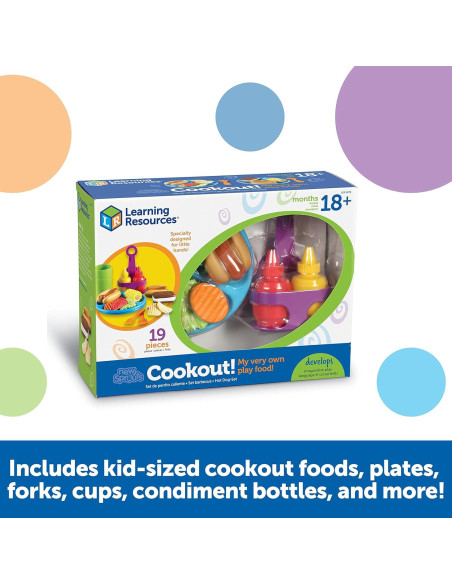 Set de Barbacoa Learning Resources 19 Piezas 0.64 kg