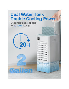 Acondicionador de Aire Portátil AIRTHRYL 2 Galones 100 Oscilante 2