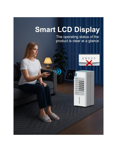 Acondicionador de Aire Portátil AIRTHRYL 2 Galones 100 Oscilante