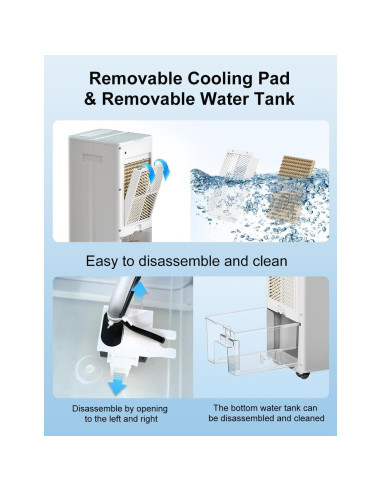 Acondicionador de Aire Portátil AIRTHRYL 2 Galones 100 Oscilante