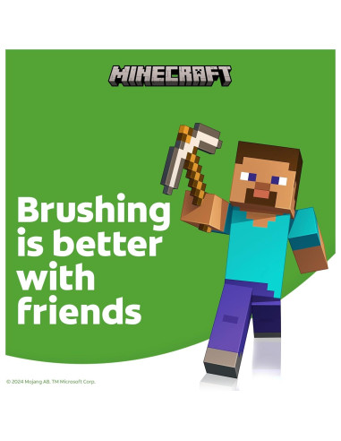 Cepillo de dientes eléctrico Colgate Kids Minecraft suave
