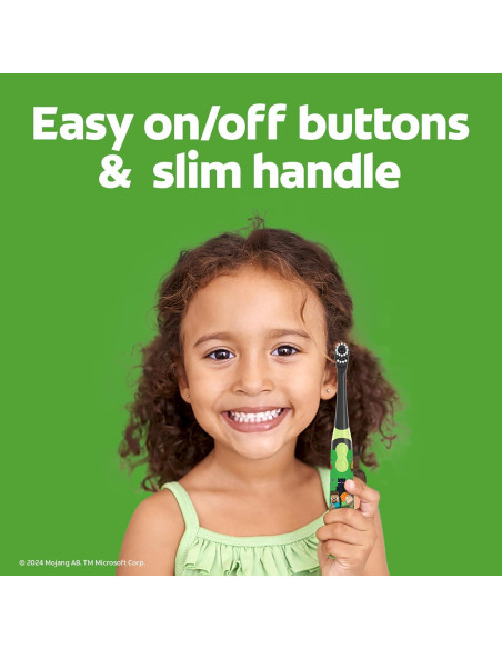 Cepillo de dientes eléctrico Colgate Kids Minecraft suave