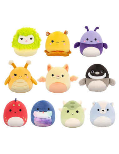 Paquete 10 Squishmallows Original 12.7 cm Jazwares