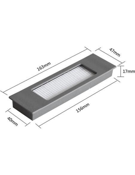 Accesorios Deebot Electropan T8 Piezas de Repuesto 20cm