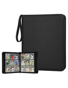 Carpeta de Tarjetas GERMUN 720 Bolsillos Compacta Negra