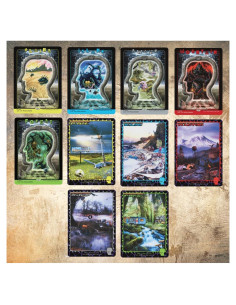 MTG Secret Lair Brain Dead Tierras Edición Sin Acabado