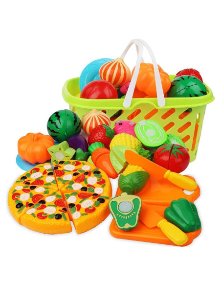 Juego de Comida de Corte FEROXO - 40 Piezas para Niños