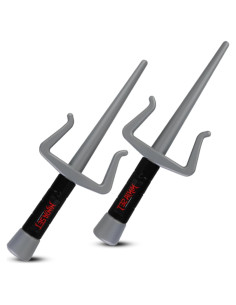 Armas de Ninja Sai de Plástico Liberty Imports 2 Pcs