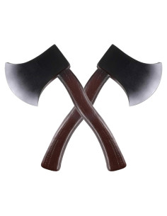 Hacha de Halloween 2 Pcs KIPETTO 30,48 cm Espuma Divertida