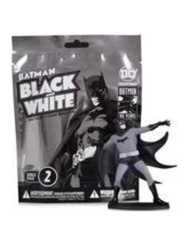 Mini Figuras Batman Negro y Blanco DC Collectibles 9,53 cm