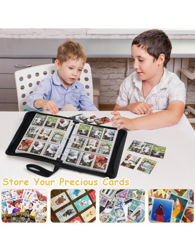 Carpeta de Tarjetas de Comercio Foalgo 9 Bolsillos 720 Tarjetas