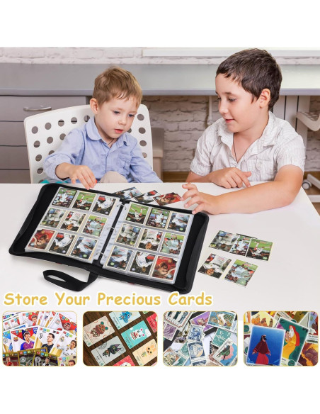 Carpeta de Tarjetas de Comercio Foalgo 9 Bolsillos 720 Tarjetas