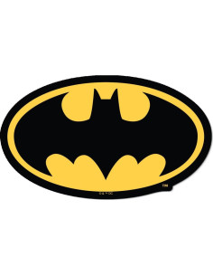 Calcomanía Vinilo Batman Logo Ovalado 10 cm Resistente UV 2