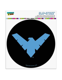 Sticker Batman Nightwing para Ventana de Auto 14 cm