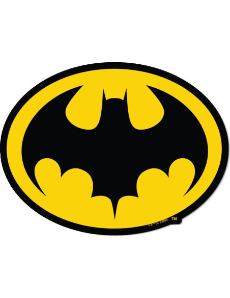 Pegatina Vinilo Batman 89 Logo 10,16 cm para Autos