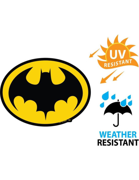Pegatina Vinilo Batman 89 Logo 10,16 cm para Autos