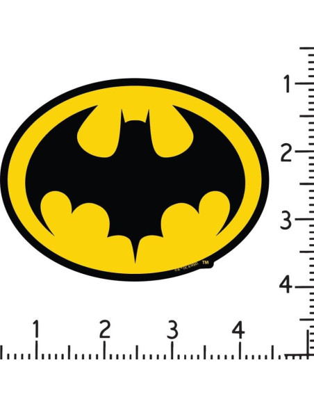 Pegatina Vinilo Batman 89 Logo 10,16 cm para Autos