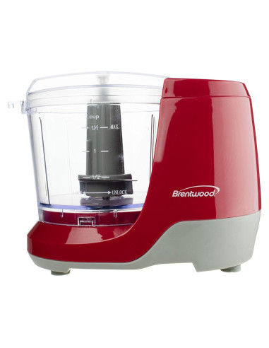 Picadora de Alimentos Brentwood MC-109R 0.8L Roja