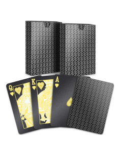 Baraja de Cartas Impermeables BIERDORF - 54 Cartas Duraderas
