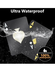 Baraja de Cartas Impermeables BIERDORF - 54 Cartas Duraderas 2